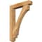Ekena Millwork Imperial Craftsman Rough Sawn Bracket w/ Offset Brace, Western Red Cedar, 6"W x 30"D x 42"H BKT0604X30X42IMP04RWR - alternate 1